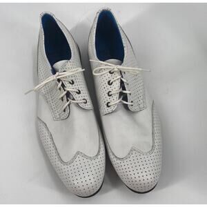 Mens John fluevog perforated wingtip Oxfords